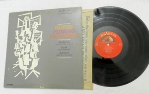 LP, Heifetz/Primrose/Piatigorsky, Beethoven/Schubert/Bach, RCA LM 2563, MONO VG+ - Picture 1 of 1