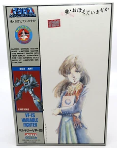 Vintage Arii Macross DYRL 1/100 VF-1S Battroid Valkyrie Model Kit - Picture 1 of 5