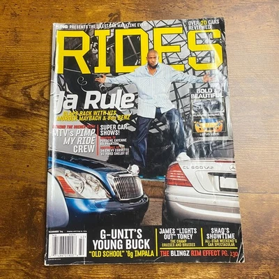 RIDES Magazine by King - Summer 2004 Ja Rule , G-Unit  Pimp My Ride Foto 1 de 4
