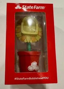 State Farm Bobblehead You Figure Collectible Sunflower In Pot NEW - Picture 1 of 6