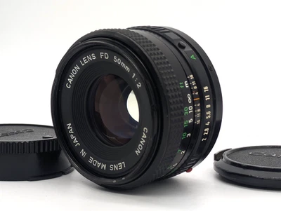 Video*[N COMO NUEVO*] Lente Canon NUEVA FD NFD 50mm f/2 MF para FD JAPAN 1... - Imagen 1 de 4