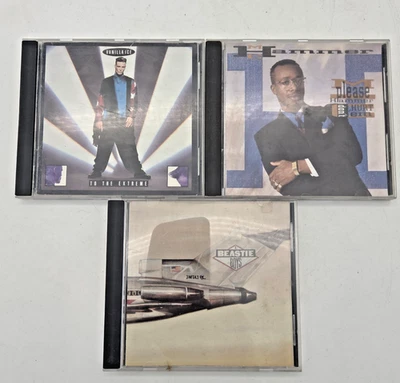 Beastie Boys, MC Hammer, Vanilla Ice Rap Hip Hop CD Lot Of 3 90s Licensed to Ill Foto 1 de 4
