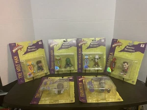 Set of 6 1999 Universal Monsters Shredders Creature, Frankenstein, Wolfman, Drac - Picture 1 of 11