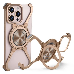 Coque Housse iPhone 13 14 15 16 Pro Max Doré Sable Noir Fil QI Magsafe 360 Style - Imagen 1 de 8