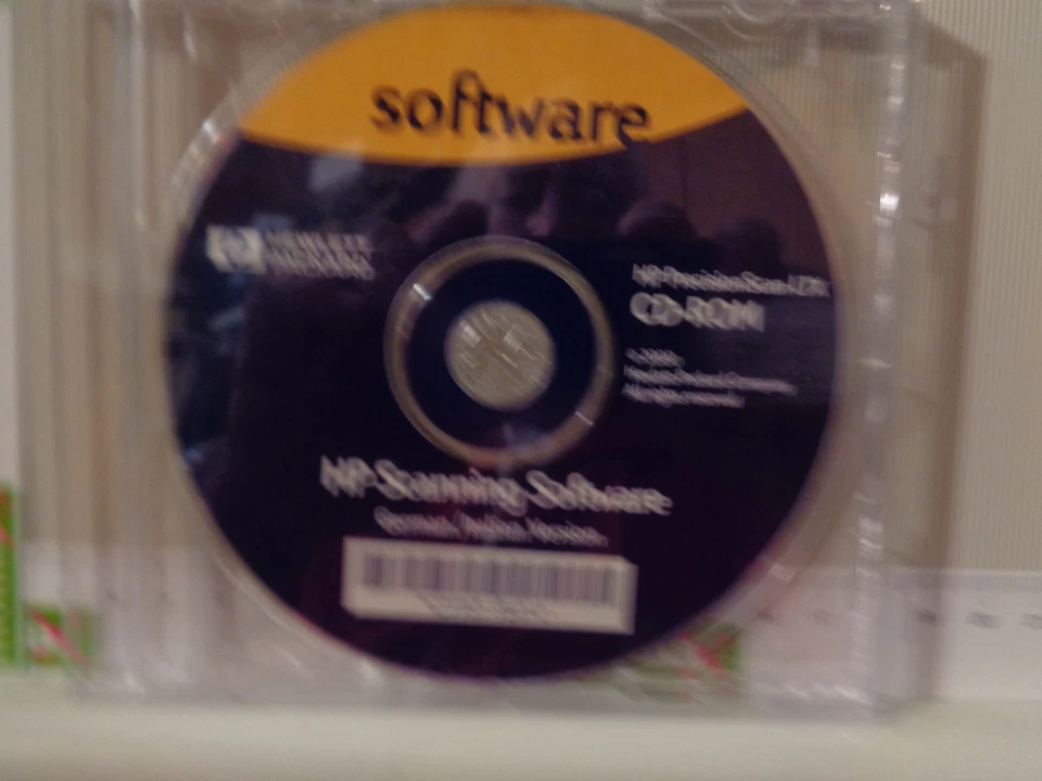 CD-Rom  HP Scanning Software German/Italian Version 2000 - Bild 1 von 1