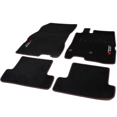 Renault Genuine Floor Mats Front Rear 4pc RS Sport Textile Megane MK3 8201491497 - Image 1 of 4