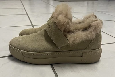 Vic MATIE Damen Halbschuh mit Fell, Größe 39 - Bild 1 von 4