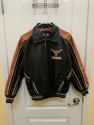 VTG G-III Sports Apparel By Carl Banks Youth Size Medium Texas Longhorns Jacket - Image 1 of 4