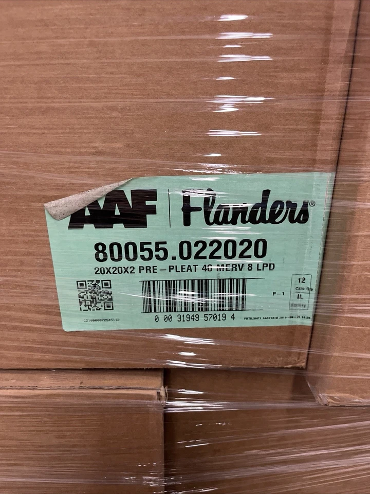 AAF Flanders 80055.022020 20x20x2 pré-prega 40 Merv 8 LPD - Imagem 1 de 1