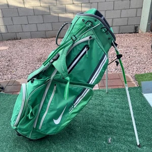 Nike Extremsport IV 8-Wege Ständer Golftasche grün Polyester mehrere Taschen - Bild 1 von 11