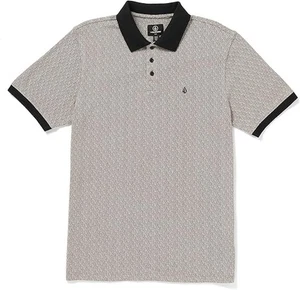 Volcom Men's Natural Stone Polo Short Sleeve Shirt, L - Picture 1 of 3