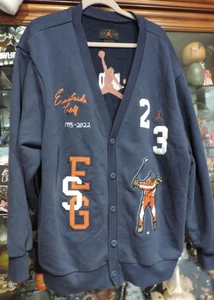 Nike Air Jordan x Eastside Golf Cardigan Sweater Men Size Large EXCELLENT RARE - Picture 1 of 3