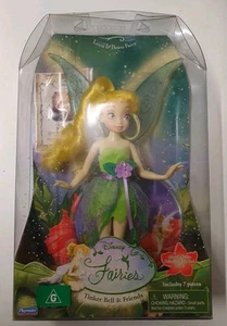 🔶️DISNEY FAIRIES CELEBRATION TINKER BELL & FRIENDS 8” DOLL PLAYMATES 2006 NEW - Picture 1 of 14