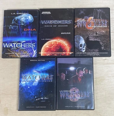 Lot Of 5 L.A. Marzulli Christian Conspiracy DVDs - light surface scratches - Image 1 of 4