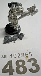 Warhammer 40k Space Marine Adeptus Astartes metal Chaplain Crozius W483 - Picture 1 of 5