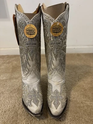 Botas de cuero Corral Western Cross & Wings 6M Foto 1 de 4