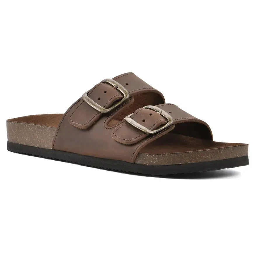 Sandalia cómoda con plantilla de cuero Helga para mujer Foto 1 de 4