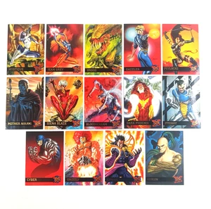 Fleer Ultra X-Men Marvel Trading Card Bundle (1994) 14 x Cards - Picture 1 of 18