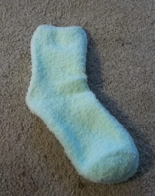 New 1 Pair Fluffy Fuzzy Socks 11+ Solid Colors U Choose  New - Image 1 of 3