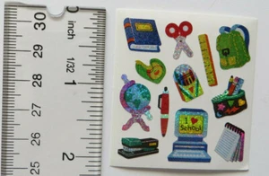 Sandylion SCHOOL, MINI - Square of Vintage Mini Stickers - Picture 1 of 3