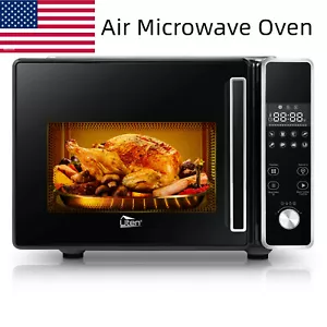 Smart 24L Microwave Oven Air Fryer Combo With LED Display Countertop Kitchen New - Picture 1 of 7