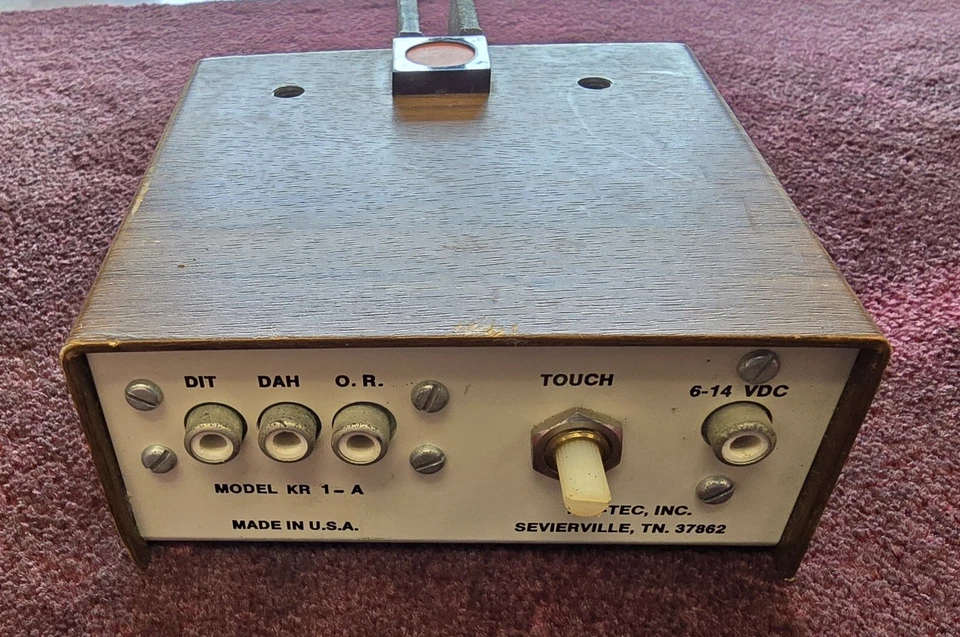 TEN-TEC KR1-A CW Morse Paddle Keyer * FREE SHIPPING * - Image 1 of 2