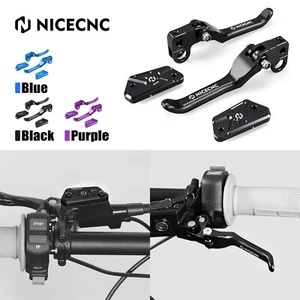 NICECNC Front Rear Handbremshebel Brake Reservoir Cover Für Surron light bee X S - Picture 1 of 14