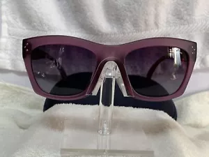 Europa Eyewear INVU 118 Purple Polarized Gray Sunglasses NEW with Case - Picture 1 of 7