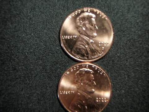 2022 P&D LINCOLN SHIELD CENT (2 COINS") UNCIRCULATED COINS FROM LOOMIS ROLLS Cover