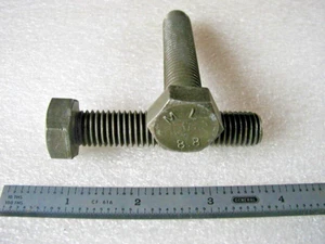 M14-2.0 X 60MM PERNOS CABEZA HEXAGONAL ACERO OLIVA ZINC - 5 piezas - Imagen 1 de 1