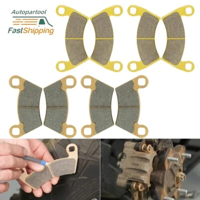 For Polaris Ranger,Ranger Diesel & Ranger EV Front & Rear Ceramic Brake Pads Set - Image 1 of 4