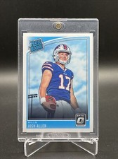 Josh Allen 2018 Donruss Optic #154 Rookie Football Legacy Display Card