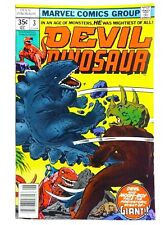 Marvel DEVIL DINOSAUR (1976) #3 Bronze Age Jack KIRBY VG/FN (5.0) Ships FREE!