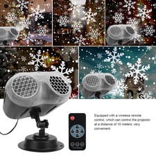 Christmas Light Projector Snowflake Projector LED Light Projection Lamp Waterpro