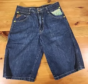Pantaloncini jeans Akademiks taglia 20 da uomo - Foto 1 di 7