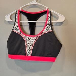 Athleta Torpedo Bikini Swim Top Womens Medium Black - Imagen 1 de 7