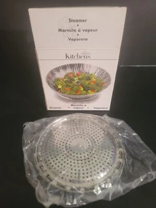 NEW IN BOX Fox Run Steamer Basket Fits 7" - 11" Saucepans Stainless Steel - Picture 1 of 6