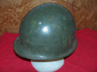 WWII Odd Little Aggregate M1 Helmet US Army Front Seam Old GI Combat Vintage WW2