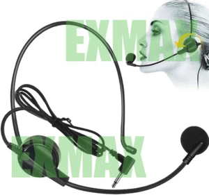 EXMAX 3.5MM Head-Mounted Headworn Wired Microphone for Wireless Tour-G System - Picture 1 of 17