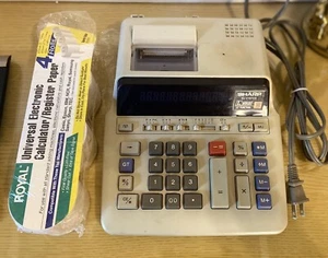 Sharp EL-2197GII E. Printing Calculator 12 Digit Desktop Tested+- 3 New Rolls - Picture 1 of 5
