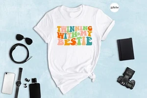 Twinning With My Bestie Shirt, Funny Twin Shirt, Matching Twin Shirt, Twins Day - Picture 1 of 7