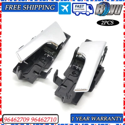 Nuevo juego de 2 manijas interiores de puerta para Chevrolet Aveo 2007-2011 2009-2011 Aveo5 Foto 1 de 4