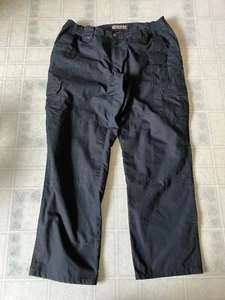 5.11 Women's Cotton Tactical KVR Cargo Pant 64360 Black Size 18 elastic Waist - Picture 1 of 5