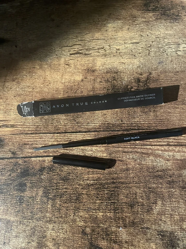 Avon Glimmerstick Brow Definer Original ~Soft Black  ~Discontinued BNOB - Image 1 of 1