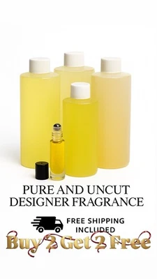 10 ML Premium Luxury Body Oil for men Roller-ons  Designer Fragrance  Pure Oils - Image 1 of 2