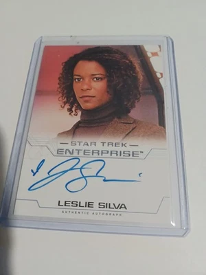 Leslie Silva as Danica Erickson 2005 Star Trek Enterprise Season 4 AUTO RARE SP - Image 1 of 2