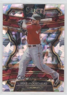 2020 Panini Select Cracked Ice Prizm /25 Mike Moustakas #25 - Image 1 of 2