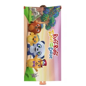 Ruff-Ruff Tweet and Dave Beach Towel Quick Drying Pool Towel 30"x60" Gift - Picture 1 of 7
