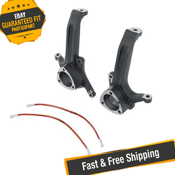 MaxTrac Suspension 702235 3.5" Lift Spindles for 2003-2008 Dodge Ram 3500 2WD - Image 1 of 4