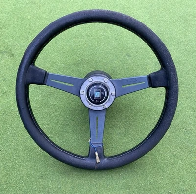 Nardi Steering Wheel Handle Leather Torino Horn Button With Boss - Image 1 of 4